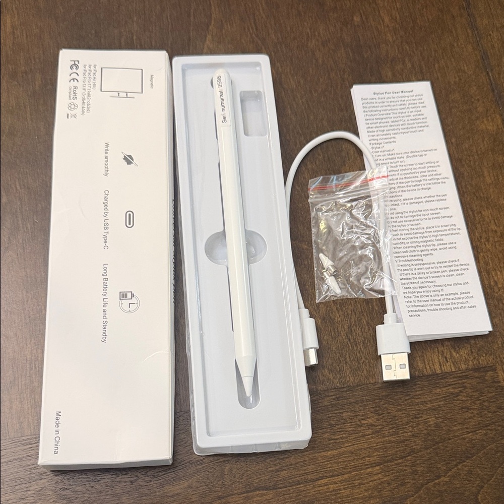 Stylus Pen for Tablets - White
